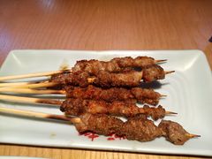烤羊肉串-蚝翅·海鲜粥·烧烤·宁夏滩羊季(玉米楼店)