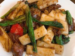 XO酱牛肉炒年糕-日昌餐馆(亦庄店)