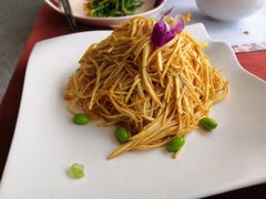 干煸虾酱茭白丝-赵小姐丨新中餐(曲江店)