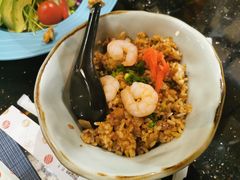 三文鱼海鲜炒饭-德川家日本料理(中关村寰太大厦店)