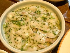 荠菜肉丝炒年糕-慈城年糕主题餐厅