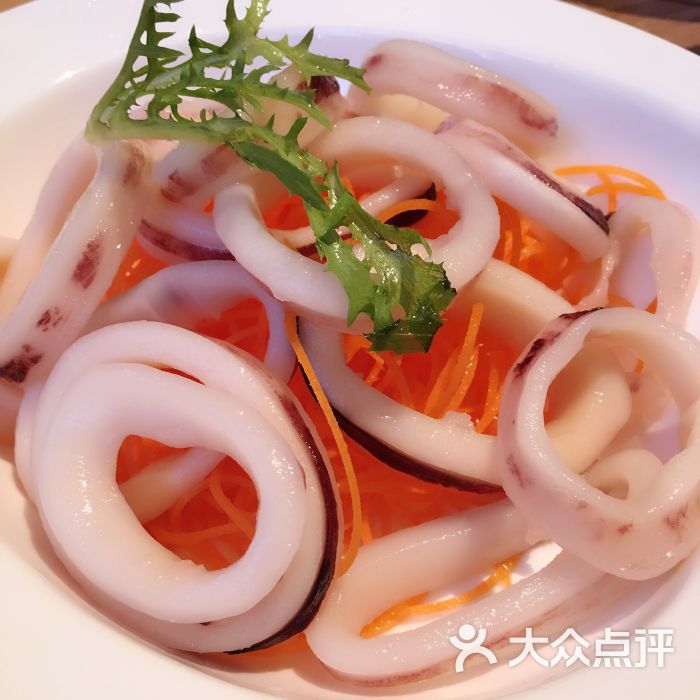 鱿鱼圈涮火锅图片