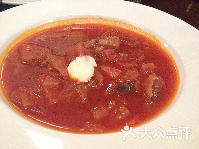 俄式红菜头牛肉汤