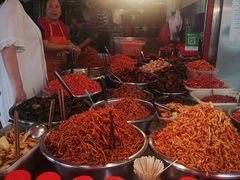 自助取餐区-南门口湘军剁辣椒老店(老长沙第一品牌店)