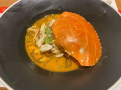 家烧梭子蟹-鲤院·新中式美学·庭院餐厅(夫子庙店)