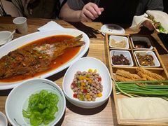 煎饼卷大葱（鲁菜）-鲁城往事(游客中心店)