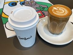 椰子燕麦拿铁-Seesaw Coffee(苏州中心店)