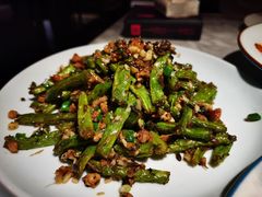 干煸肉末四季豆-蔴将·川菜(黄龙万科店)