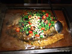 -探鱼·鲜青椒爽麻烤鱼(广州南沙万达广场店)