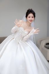 -桃子造型婚纱礼服(凤起广场店)