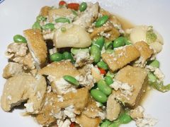 臭豆腐煎毛豆-灶丰年间(定安路店)