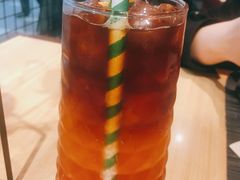 红西柚汽泡冰咖啡-百特喜·意大利餐厅(八佰伴镇江店)