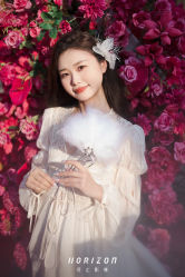 -桃子造型婚纱礼服(凤起广场店)