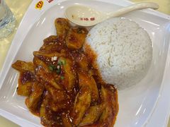 鱼香茄子盖饭-陕味基中式快餐家的味道(波普店)