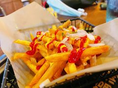 炸薯条-包装马车·韩国料理·포장마차