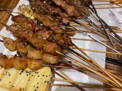 烤羊肉串-平娃三宝烧烤·面食(南小街店)