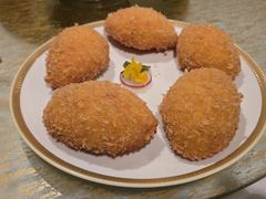 酿焗鲜蟹盖-唐阁(香港朗廷酒店)