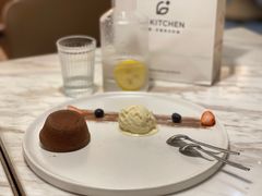 软心巧克力蛋糕配冰淇淋-G+KITCHEN(龙湖狮山天街店)