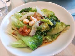 白灼有机罗马生菜-旺顺阁鱼头泡饼(小红门店)