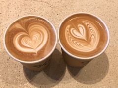 热的咖啡拿铁-% Arabica(京都东山店)