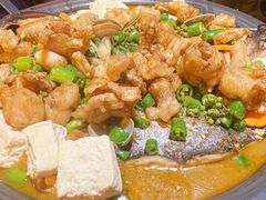 -探鱼·鲜青椒爽麻烤鱼(朝阳悠唐广场店)