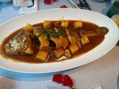 自制年糕烧深海大黄鱼-逸道(益丰·外滩源店)