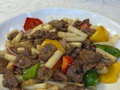 藕节炒牛肉-德記大排档 26年老字号(西湖店)