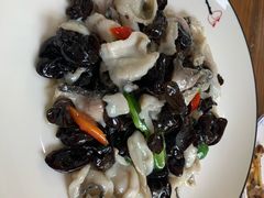 木耳炒黑鱼片-菜根香土菜馆(文昌东路店)