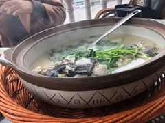 天目湖砂锅鱼头汤-翠茗农庄土菜馆(天目湖店)