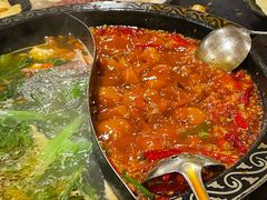 -小志家.鲜牦牛肉牛杂火锅野生菌汤锅