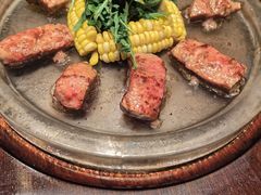 水晶盘煎3A牛肉-悦瓏新中式餐厅