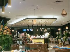 -院子君亭亚洲厨房花园餐厅