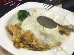 西柠鸡扒饭-佰搭果·广式茶餐厅(西华路店)