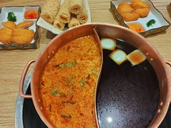 寿喜豆乳鸳鸯锅-伊豆野菜村(大族广场店)