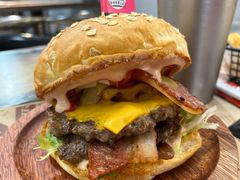 -Burger Double汉堡双倍