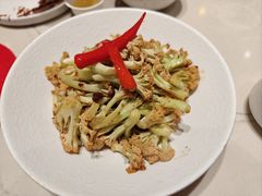 xo酱爆有机花菜-渔语鱼酸菜鱼新川菜(来福士店)