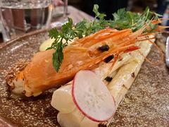 白芦笋配烤虾-BOR Eatery(安福路店)