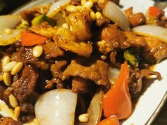 松仁爆三样-小吊梨汤·北京菜·烤鸭(鸟巢店)