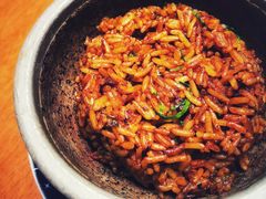 和牛菜脯炒饭-翕间食·精致淮扬菜(江苏大剧院店)