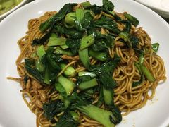 青菜肉丝炒面-东康桂家农庄