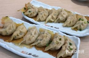 Tofu and Chinese Cabbage Pan-Fried Dumplings