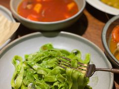 奶油培根菠菜面-West10 西拾·西餐厅·创意菜(未来科技城店)