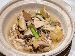 潮州老菜脯沙虫干焖扇鸡-炳胜品味(海印总店)