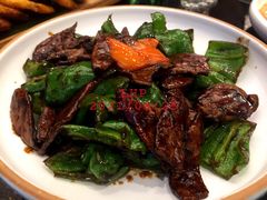 洋葱爆猪肝-聚鑫阁江浙菜·非遗传承技艺(青村帝华园店)