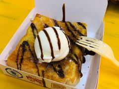 香草冰淇淋厚吐司-阿信厚吐司(曾厝垵店)
