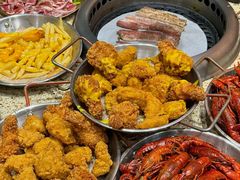 -姜胖胖首尔自助烤肉·蒸汽海鲜大排档(国瑞中心店)