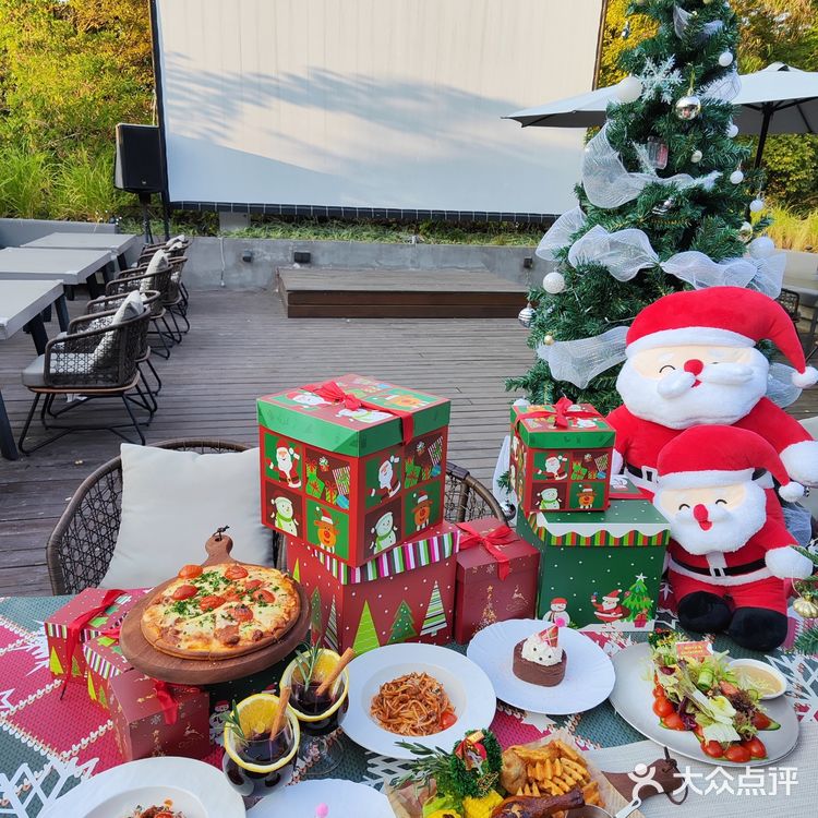 厦门音乐花园茶餐厅！圣诞氛围感满分！