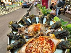 -草家酱蟹炭火烤肉店(珲春南路一店)