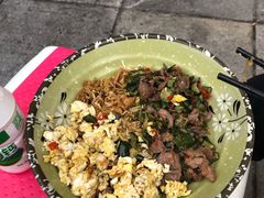 黄瓜皮炒牛肉-刘氏三和面馆