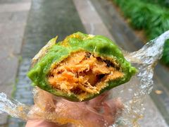 蛋黄肉松青团-许阿姨糕团店(南京总店)